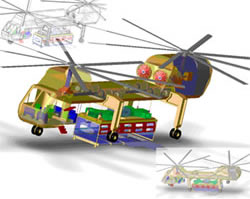 Griffin Heavy Lift Helicopter for Rescue