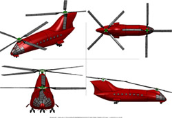 High Speed Tandem 3-View