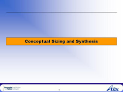 Conceptual Aircraft Design Summary