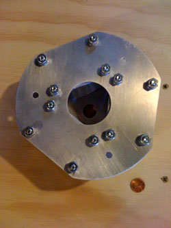 Machined Hub from Aluminium