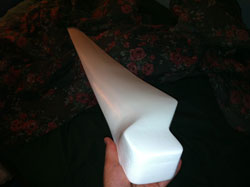 Spray with White Paint