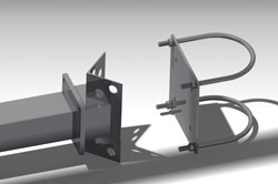 Small Wind Turbine Mounting Hardware